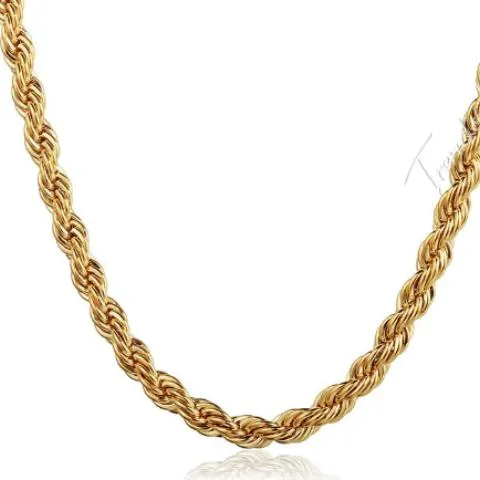 sparklingselections Necklaces Gold Rope Chain for Mens