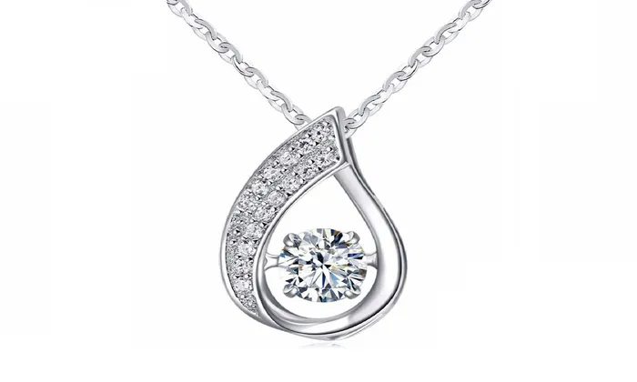 sparklingselections Necklaces Womens WaterDrop Pendant Necklace