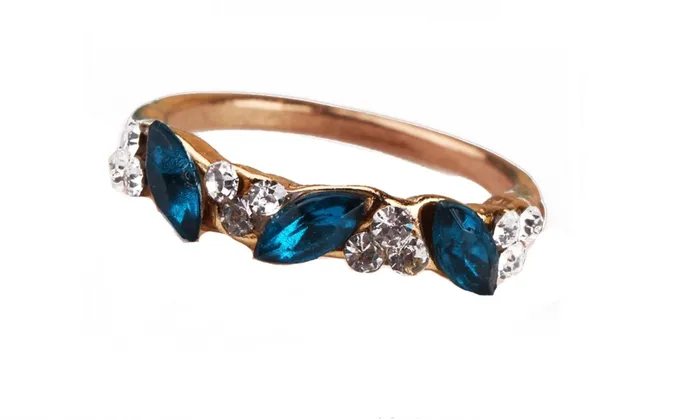 sparklingselections Rings Cute Vintage Crystal Ring For Women
