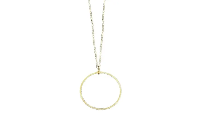 Statement Circle Pendant Necklace For Women sparklingselections Necklaces