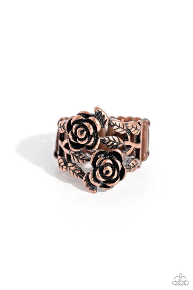 Anything ROSE Copper Ring Jewelry by Bretta Paparazzi Accessories Rings