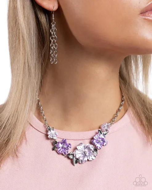 Bouquet Brilliance Purple Necklace Jewelry by Bretta Paparazzi Accessories Necklaces Bouquet Brilliance Purple Necklace Jewelry by Bretta Paparazzi Accessories Necklaces
