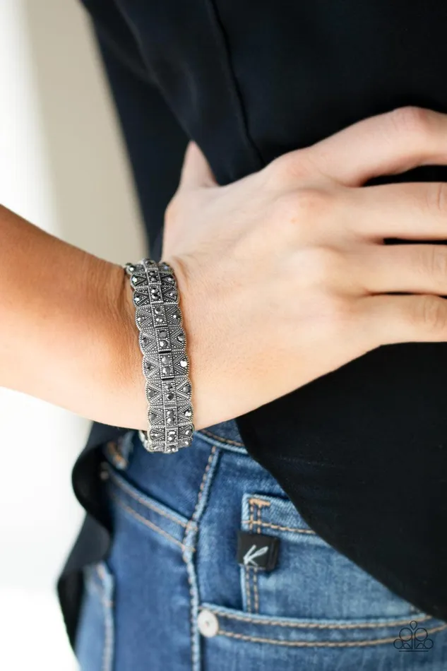 Bracelets Paparazzi Accessories Modern Magnificence Silver Bracelet Jewelry by Bretta Bracelets Paparazzi Accessories Modern Magnificence Silver Bracelet Jewelry by Bretta