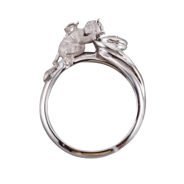 Carrera Y Carrera Rings Carrera y Carrera Diablo Cherub Diamond Gold Ring Carrera Y Carrera Rings Carrera y Carrera Diablo Cherub Diamond Gold Ring