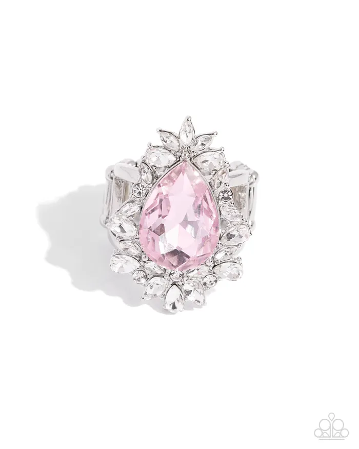 Catering Class Pink Ring Jewelry by Bretta Paparazzi Accessories Rings