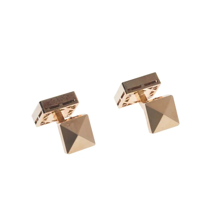 Chopard PreStyled Sets Chopard Happy Diamonds Yellow Gold Cufflinks