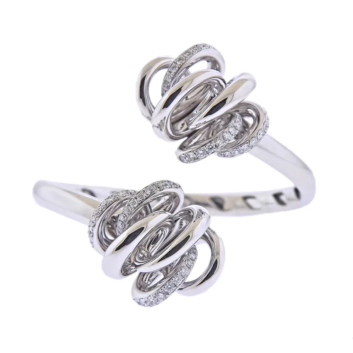 De Grisogono Bracelets De Grisogono Vortice White Gold Diamond Bracelet