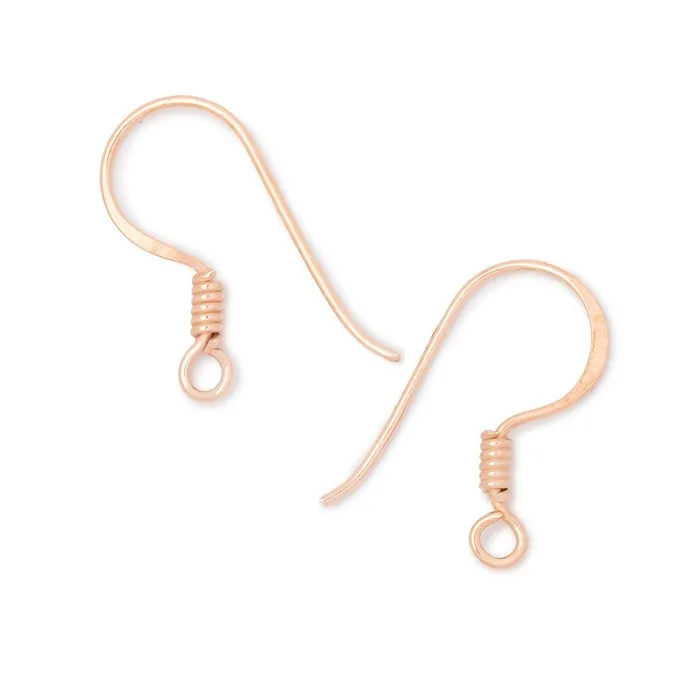 Earrings Beadsofcambaycom 17mm Wire Wrapped Ear Wire 10 pieces Earrings Beadsofcambaycom 17mm Wire Wrapped Ear Wire 10 pieces