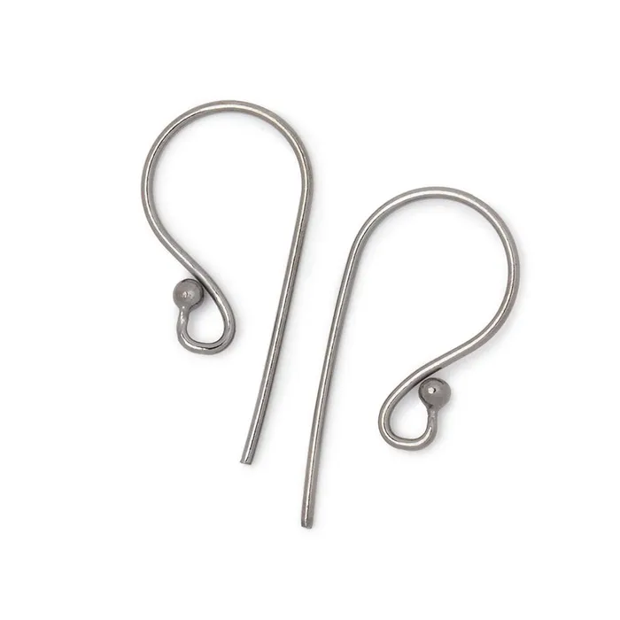 Earrings Beadsofcambaycom 18mm Shepards Hook with Ball Ear Wire 10 pieces Earrings Beadsofcambaycom 18mm Shepards Hook with Ball Ear Wire 10 pieces