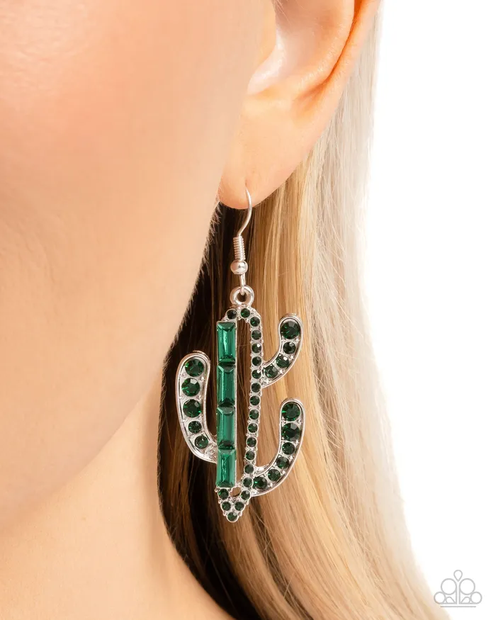 Earrings Cactus Confidence Green Earrings Jewelry by Bretta Paparazzi Accessories Earrings Cactus Confidence Green Earrings Jewelry by Bretta Paparazzi Accessories