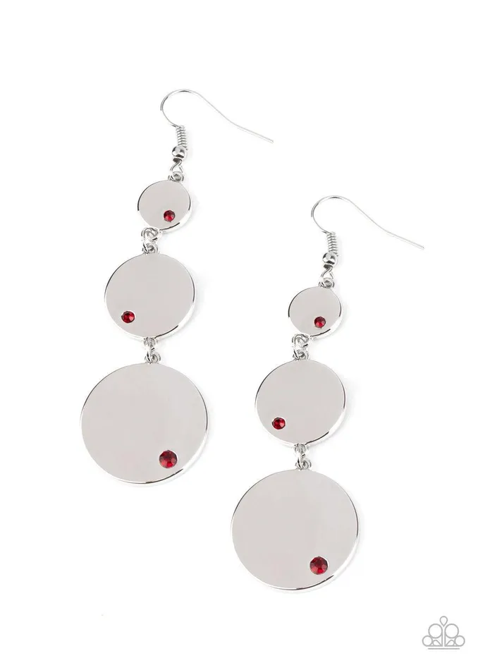 Earrings Paparazzi Accessories Poshly Polished Red Earrings Jewelry by Bretta