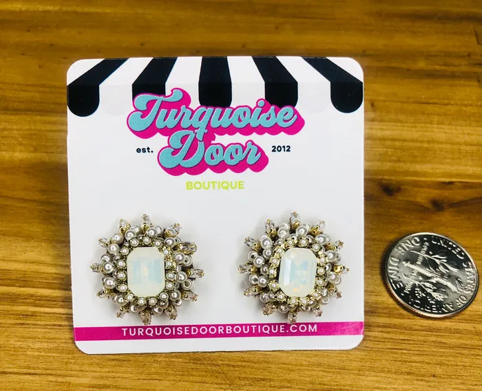 Earrings Turquoise Door Tomball MAYA STUDOPAL COMBO