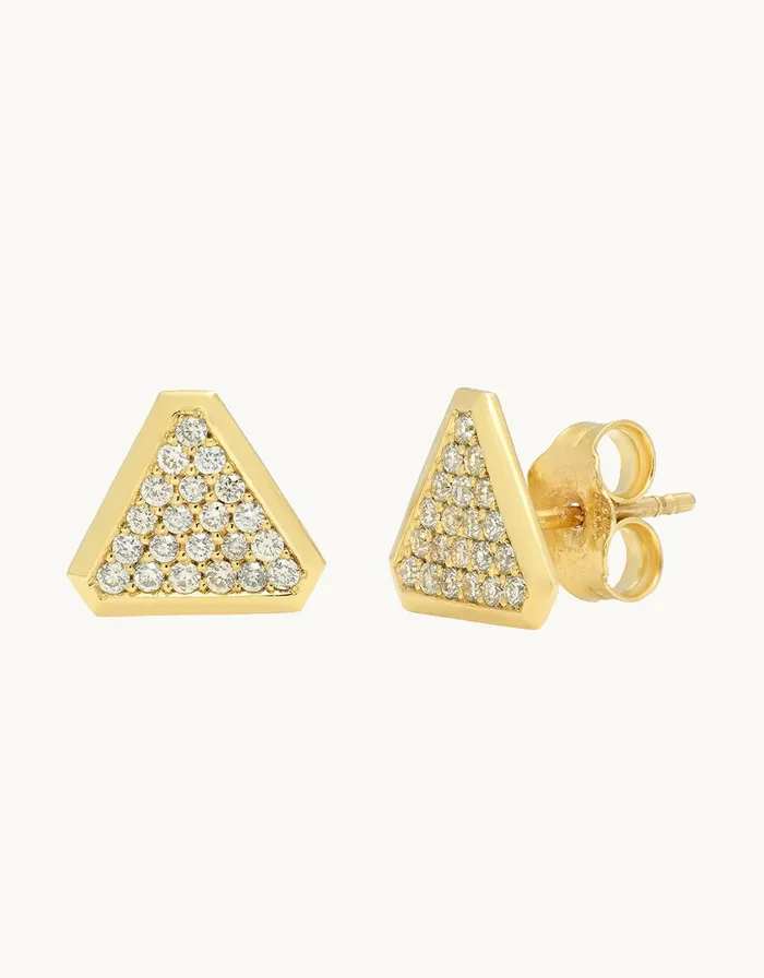 elisabeth bell benitoite stud earrings Elisabeth Bell Earrings