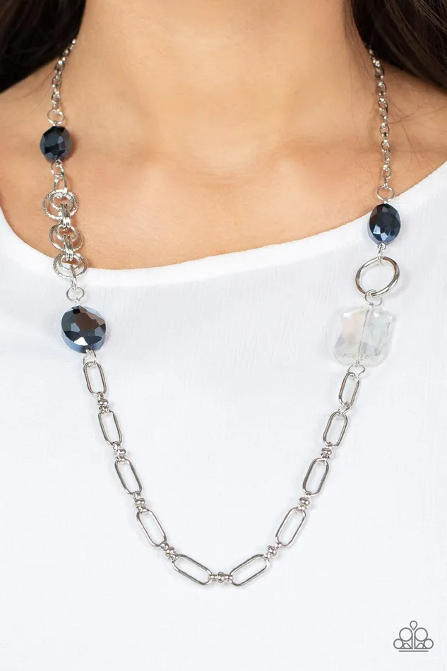 Famous and Fabulous Blue Necklace Jewelry by Bretta Paparazzi Accessories Necklaces Famous and Fabulous Blue Necklace Jewelry by Bretta Paparazzi Accessories Necklaces
