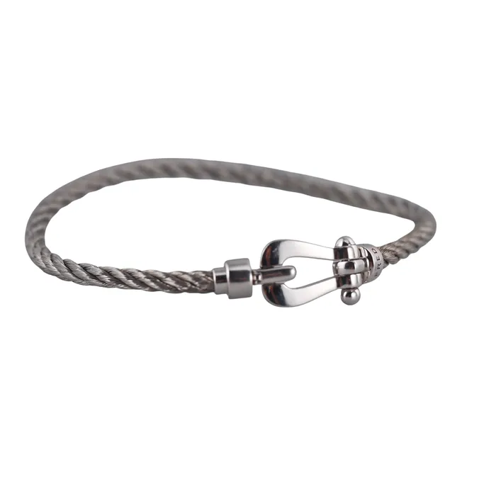 Fred Force 10 White Gold Small Model Bracelet Fred Paris Bracelets