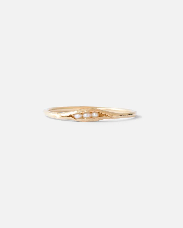 Freshwater Seed Pearl Ring Ariko Rings