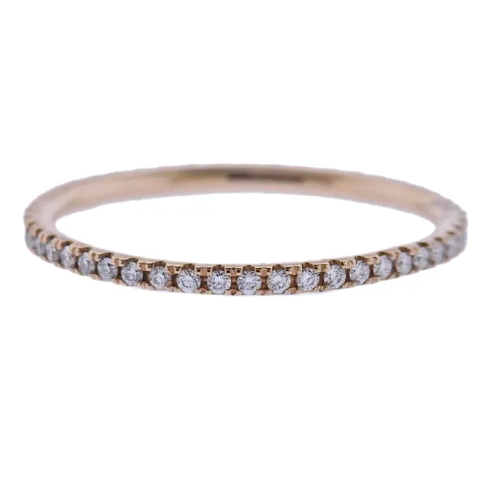 Georg Jensen 18k Rose Gold Aurora Diamond Ring 1553 Georg Jensen Rings