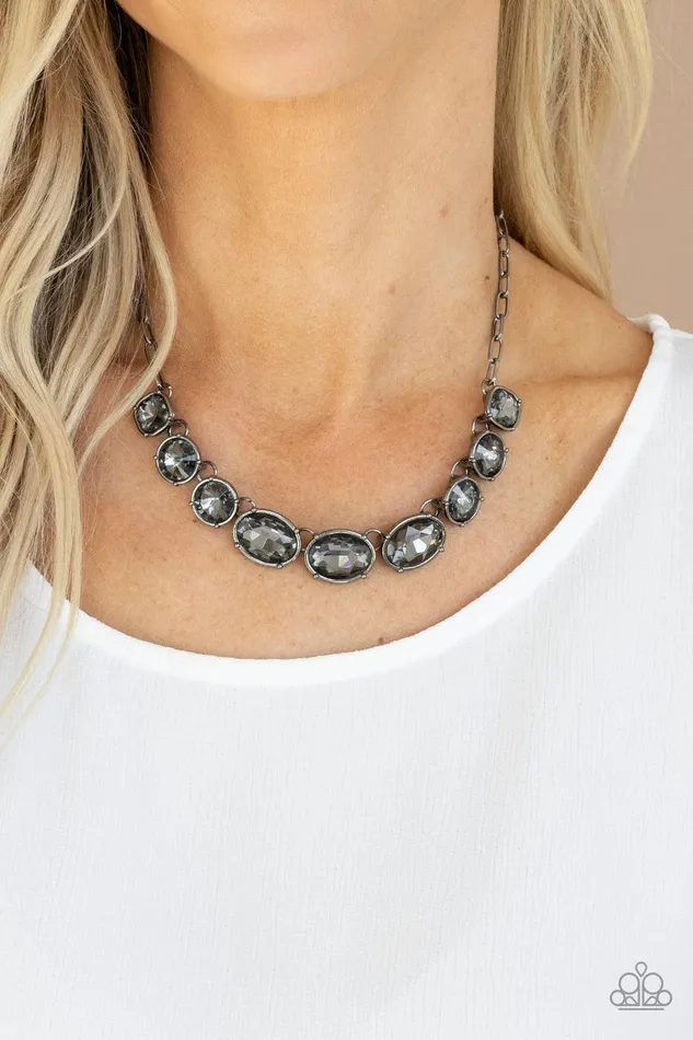 Gorgeously Glacial Black Necklace Jewelry by Bretta Paparazzi Accessories Necklaces Gorgeously Glacial Black Necklace Jewelry by Bretta Paparazzi Accessories Necklaces