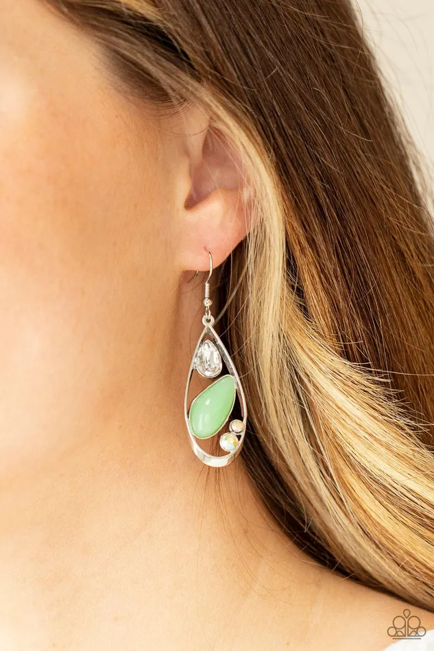 Harmonious Harbors Green Earrings Jewelry by Bretta Paparazzi Accessories Earrings Harmonious Harbors Green Earrings Jewelry by Bretta Paparazzi Accessories Earrings