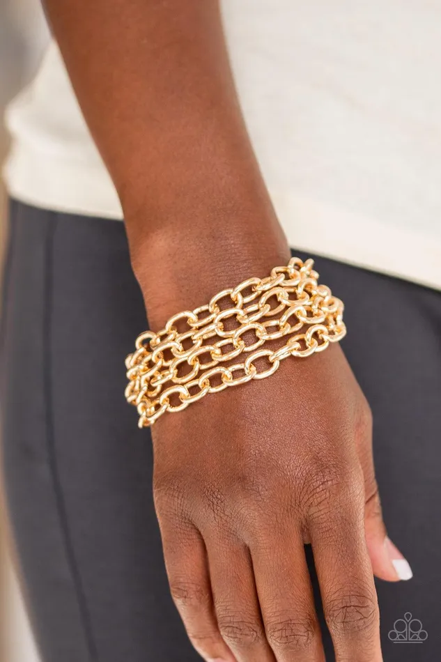 Jewelry by Bretta Bracelets Fast Ball Gold BraceletJewelry By Bretta