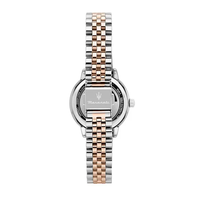 Maserati Bracelets Maserati womens watch Successo 32 mm solar movement twotone bracelet