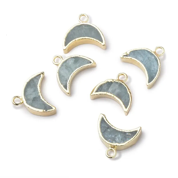 Necklaces 5x11mm Gold Leafed Aquamarine Crescent Moon Focal Pendant 1 piece Beadsofcambaycom Necklaces 5x11mm Gold Leafed Aquamarine Crescent Moon Focal Pendant 1 piece Beadsofcambaycom