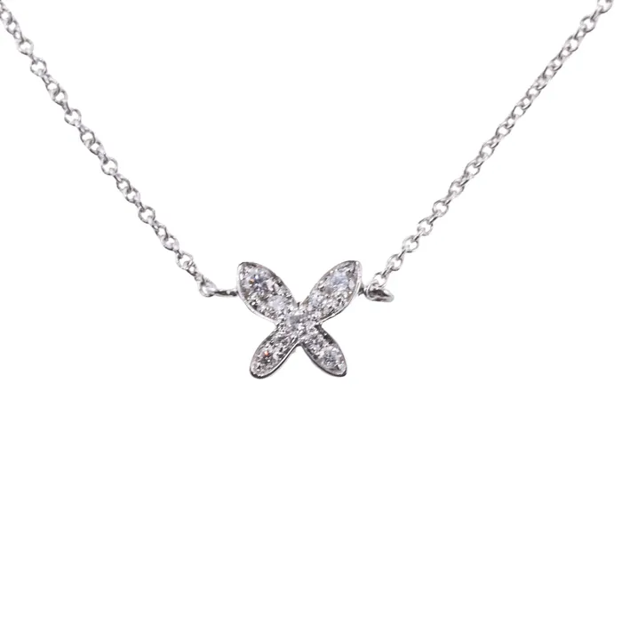 Necklaces Mimi Milano Freevola Diamond Gold Butterfly Pendant Necklace Mimi Milano Necklaces Mimi Milano Freevola Diamond Gold Butterfly Pendant Necklace Mimi Milano