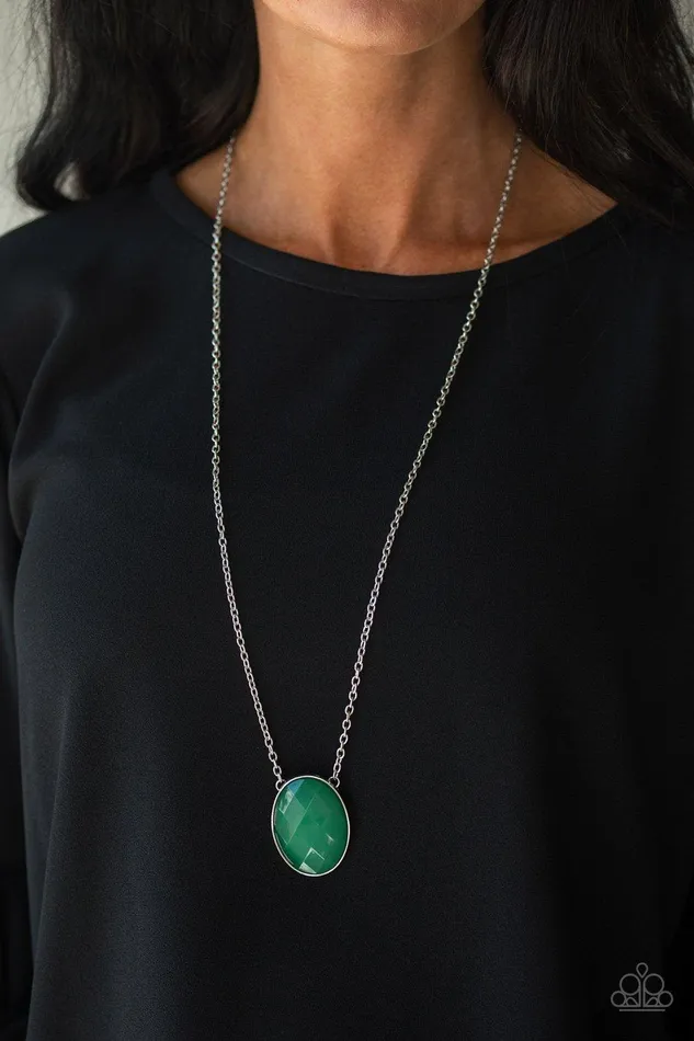 Necklaces Paparazzi Accessories Intensely Illuminated Green Necklace Jewelry by Bretta Necklaces Paparazzi Accessories Intensely Illuminated Green Necklace Jewelry by Bretta