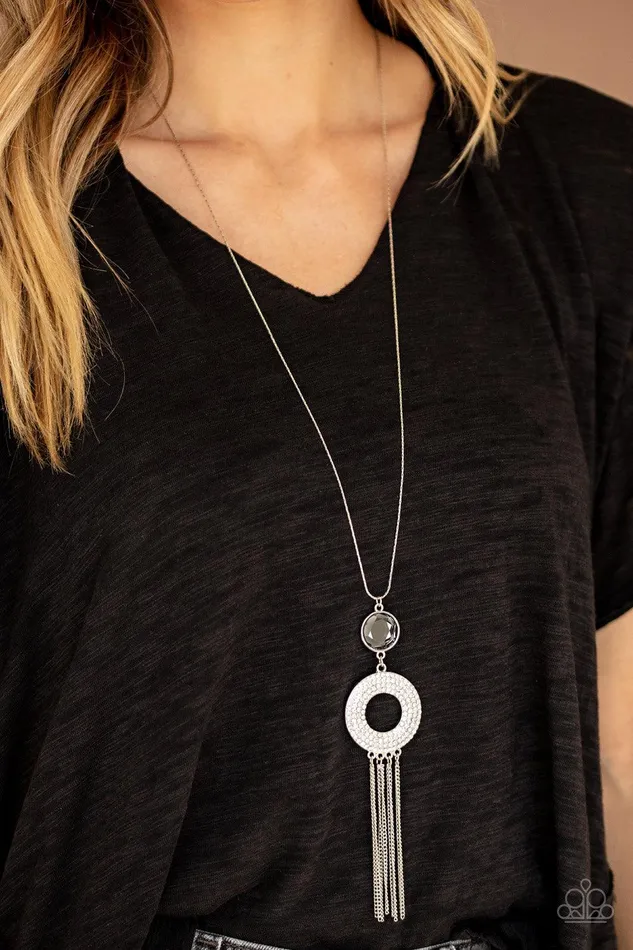 Necklaces Paparazzi Accessories Sassy As They Come Silver Necklace Jewelry by Bretta