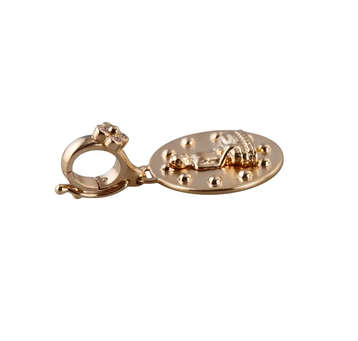 Orly Marcel Gold Diamond Buddha Pendant Orly Marcel PreStyled Sets