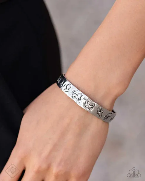 Paparazzi Accessories Bracelets Astrology ALister Silver Bracelet Jewelry by Bretta Paparazzi Accessories Bracelets Astrology ALister Silver Bracelet Jewelry by Bretta