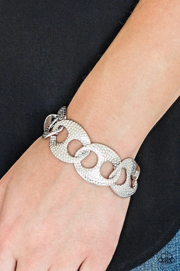 Paparazzi Accessories Bracelets Casual Connoisseur Silver Bracelet Jewelry by Bretta Paparazzi Accessories Bracelets Casual Connoisseur Silver Bracelet Jewelry by Bretta