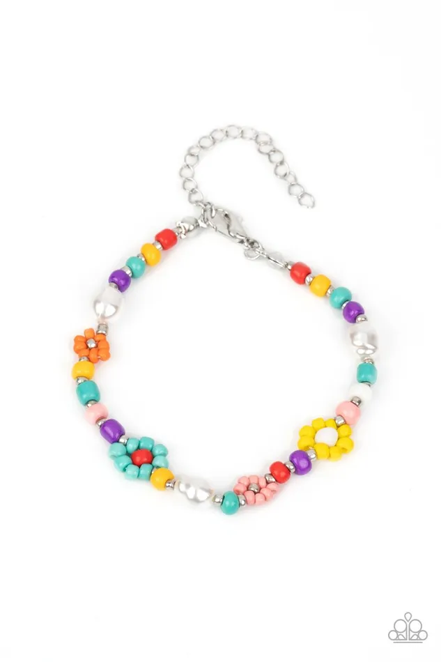 Paparazzi Accessories Bracelets Groovy Gerberas Multi Flower Bracelet Jewelry by Bretta