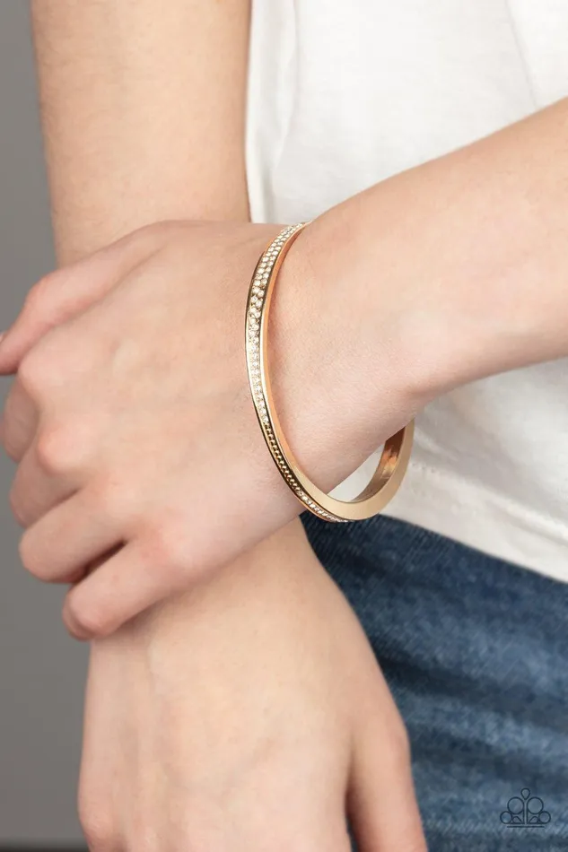 Paparazzi Accessories Bracelets Power Move Gold Bracelet Jewelry by Bretta
