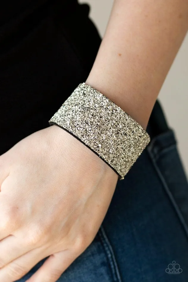 Paparazzi Accessories Bracelets The Halftime Show Silver Bracelet Jewelry by Bretta Paparazzi Accessories Bracelets The Halftime Show Silver Bracelet Jewelry by Bretta