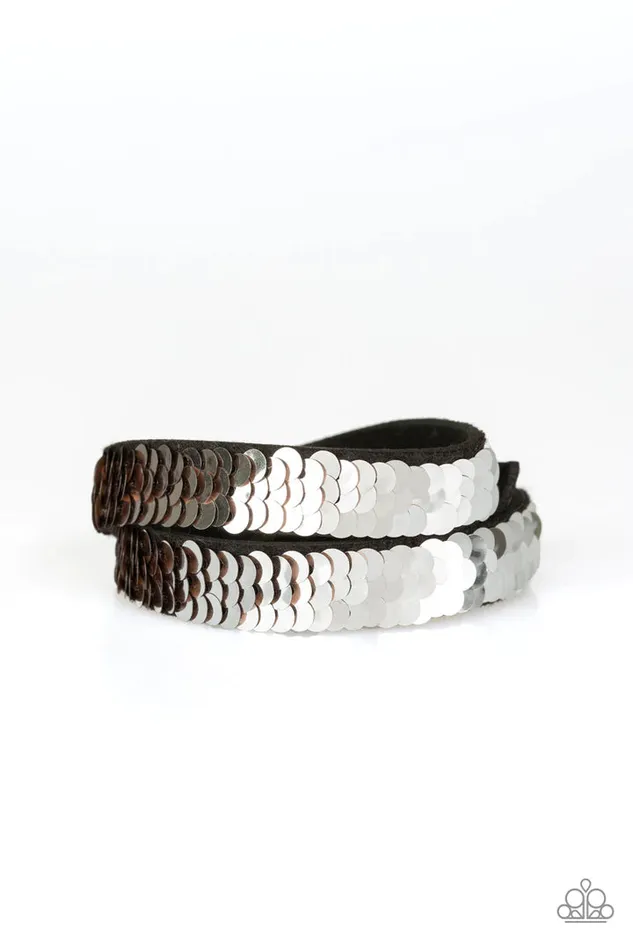 Paparazzi Accessories Bracelets Under The SEQUINS Rose Gold Bracelet Jewelry by Bretta