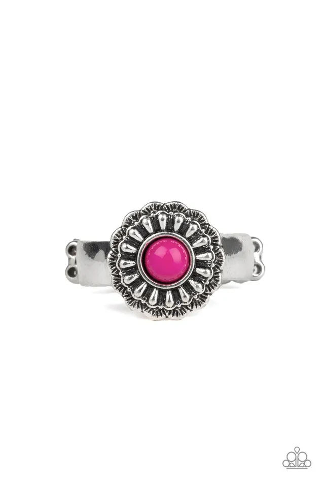 Paparazzi Accessories Daisy Dawn Pink Ring Jewelry by Bretta Rings