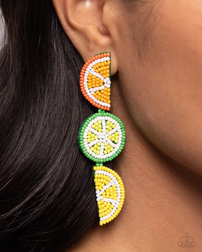 Paparazzi Accessories Earrings Fresh Fruit Multi Earrings Jewelry by Bretta