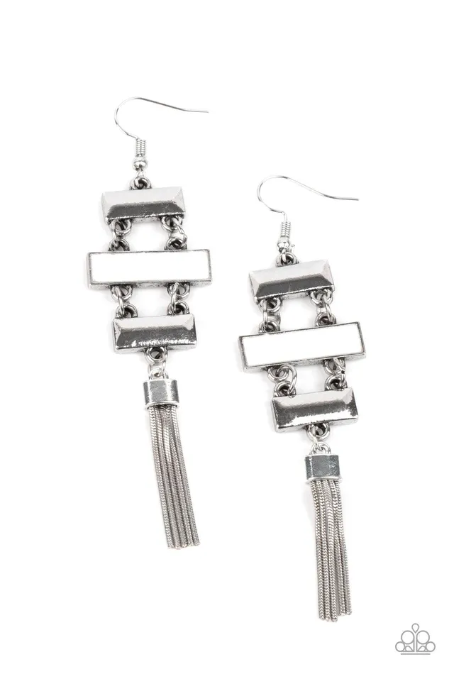 Paparazzi Accessories Earrings Mind Body and SEOUL White Earrings Jewelry by Bretta