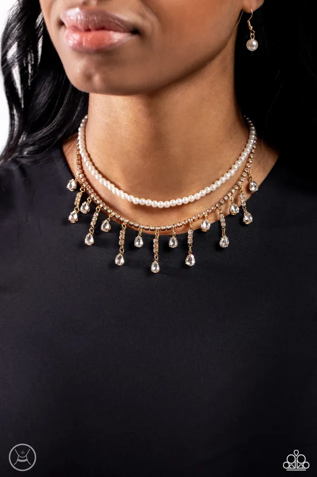 Paparazzi Accessories Lessons in Luxury Gold Necklace Jewelry by Bretta Necklaces