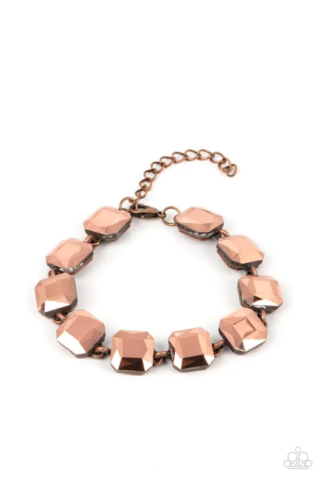 Paparazzi Accessories MindBlowing Bling Copper Bracelet Jewelry by Bretta Bracelets