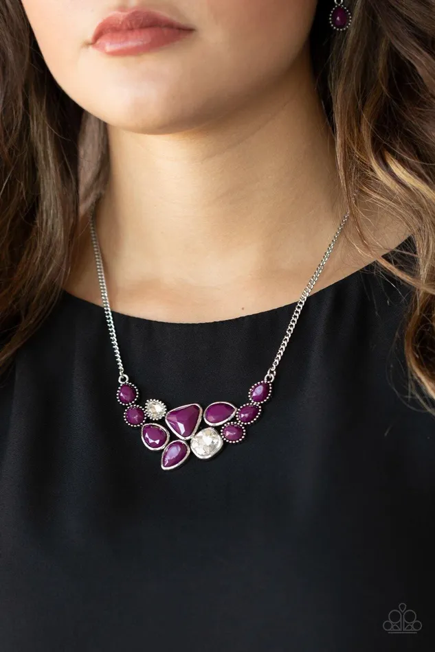 Paparazzi Accessories Necklaces Breathtaking Brilliance Purple Necklace Jewelry by Bretta Paparazzi Accessories Necklaces Breathtaking Brilliance Purple Necklace Jewelry by Bretta