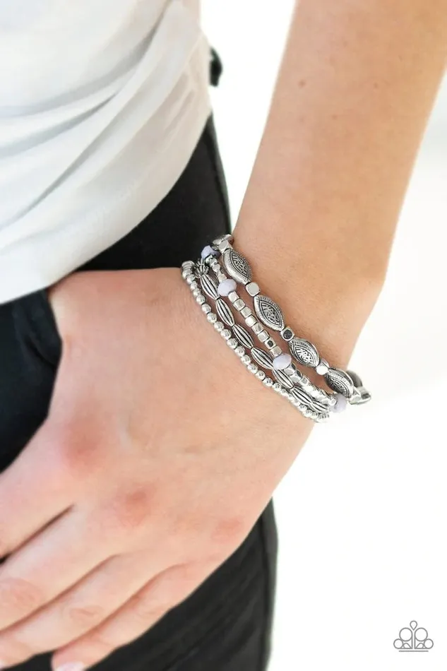 Paparazzi Accessories Necklaces Full Of WANDER Silver Bracelets Jewelry by Bretta Paparazzi Accessories Necklaces Full Of WANDER Silver Bracelets Jewelry by Bretta
