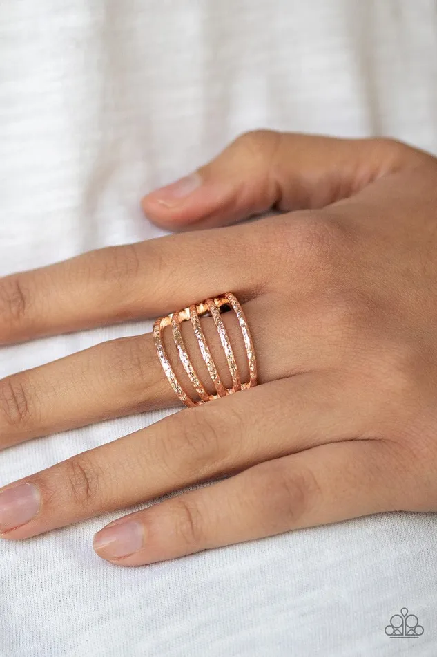 Paparazzi Accessories Rings Classic Sheen Rose Gold Ring Jewelry by Bretta