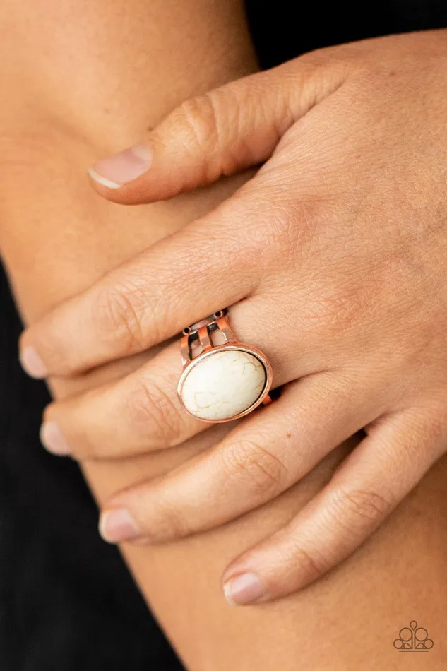 Paparazzi Accessories Rings Divine Deserts Copper Ring Jewelry by Bretta