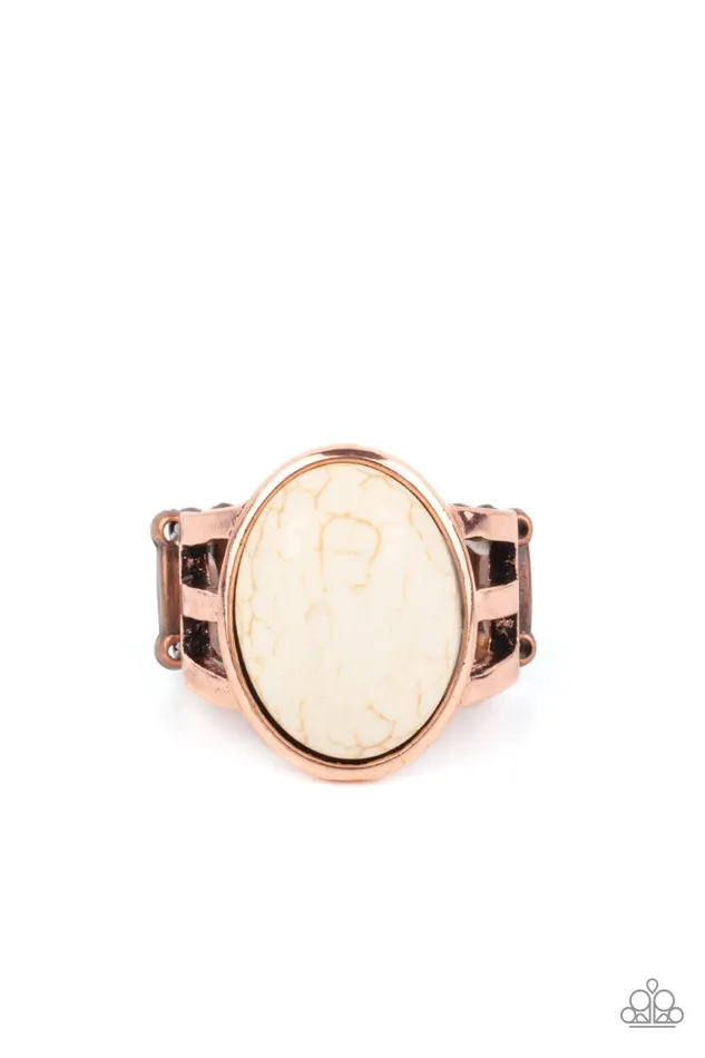 Paparazzi Accessories Rings Divine Deserts Copper Ring Jewelry by Bretta