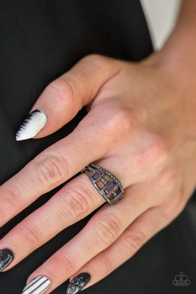 Paparazzi Accessories Rings Noble Nova Purple Ring Jewelry by Bretta