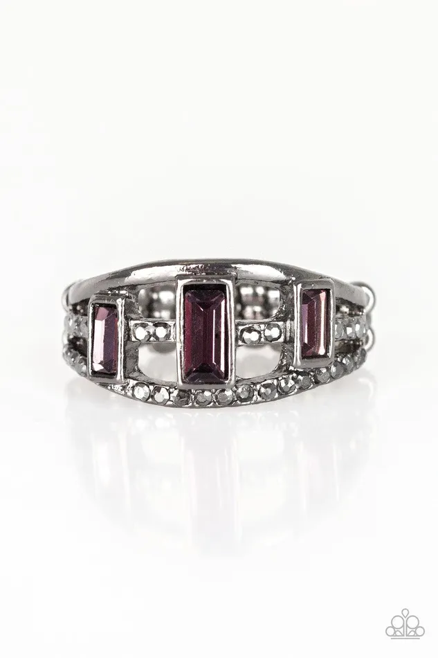 Paparazzi Accessories Rings Noble Nova Purple Ring Jewelry by Bretta