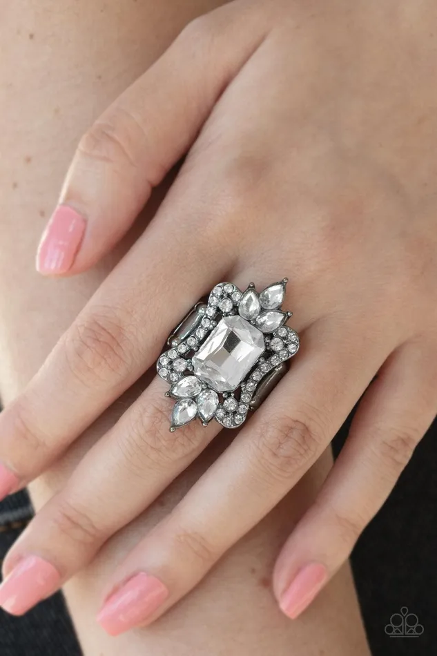 Paparazzi Accessories Rings Things That Go Boom Black Ring Jewelry by Bretta