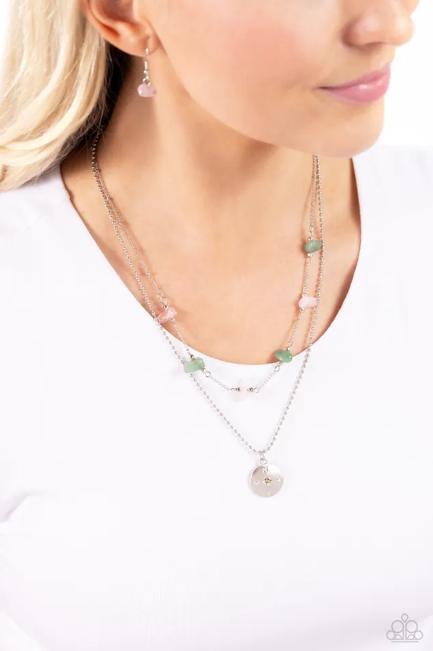 Paparazzi Accessories Sense of Direction Pink Necklace Jewelry by Bretta Necklaces Paparazzi Accessories Sense of Direction Pink Necklace Jewelry by Bretta Necklaces
